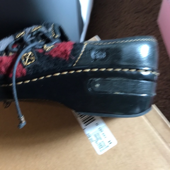 Women’s Mattie Argyle print clogs - Picture 2 of 3